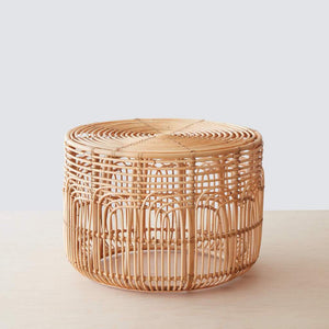 Rattan Side Table